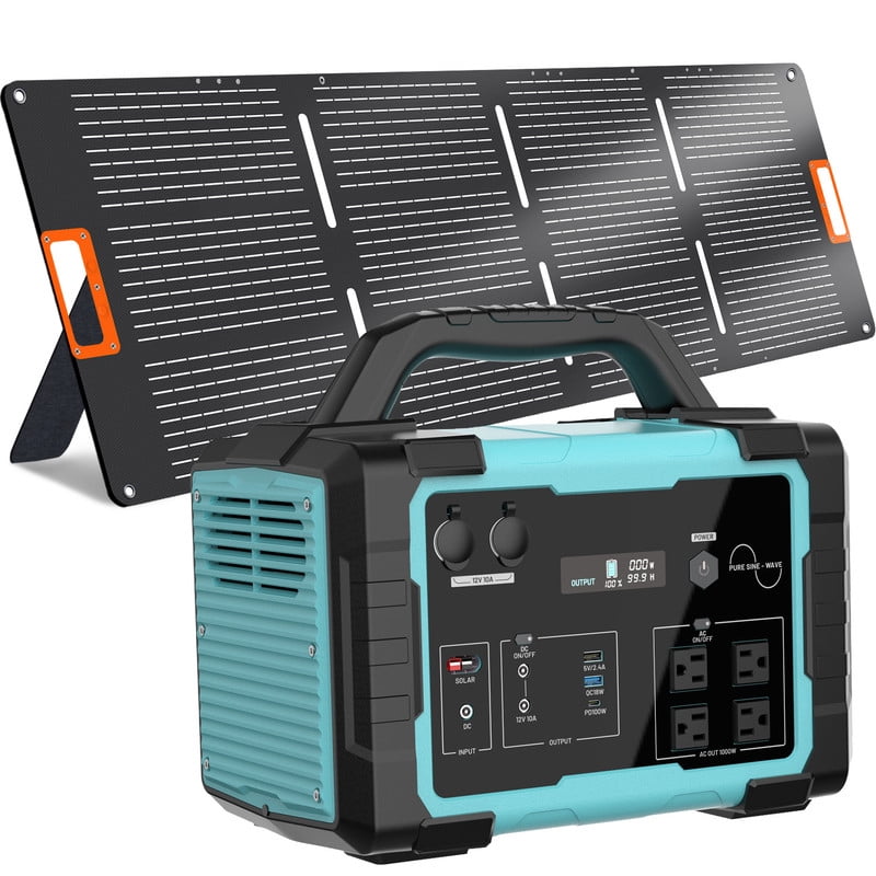1000W-Portable-Solar-Generator-1024Wh-LiFePO4-Battery-Power-Station-100W-Solar-Panel-USB-C-Power-Bank-Camping-Outdoor-Travel-RV-Home-Emergency-Blue_bcd6e193-29fd-424f-9f26-4a2ed97786d