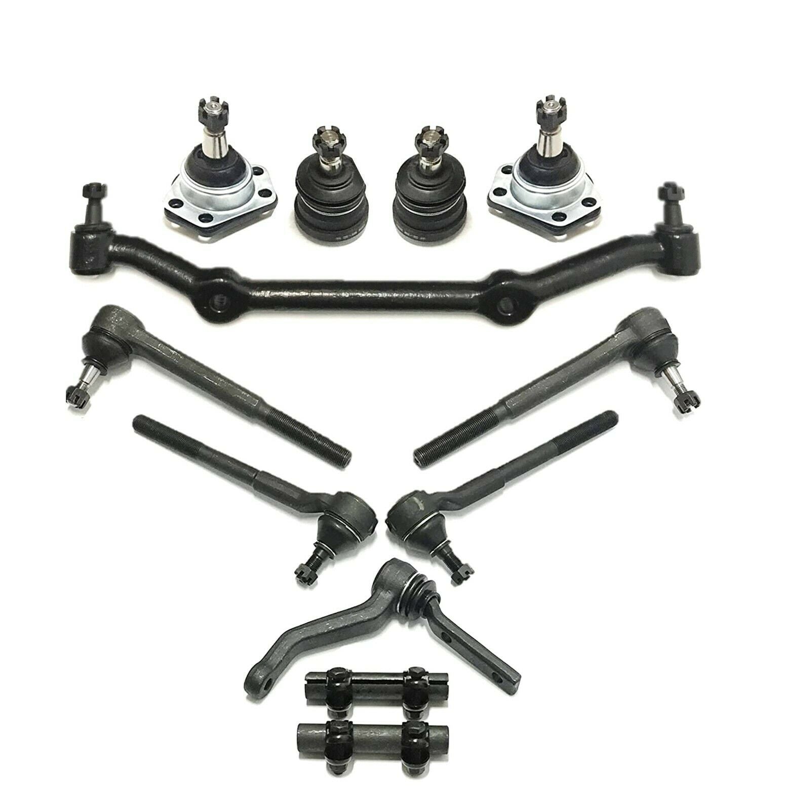 12-Pc-Suspension-Steering-Kit-Ball-Joints-Inner-Outer-Tie-Rods-Adjusting-Sleeves-Center-Link-Idler-Arm-2WD-Models-Fits-select-1982-1995-CHEVROLET-S-T_002e74fb-0508-4f02-aa50-1e958ef51