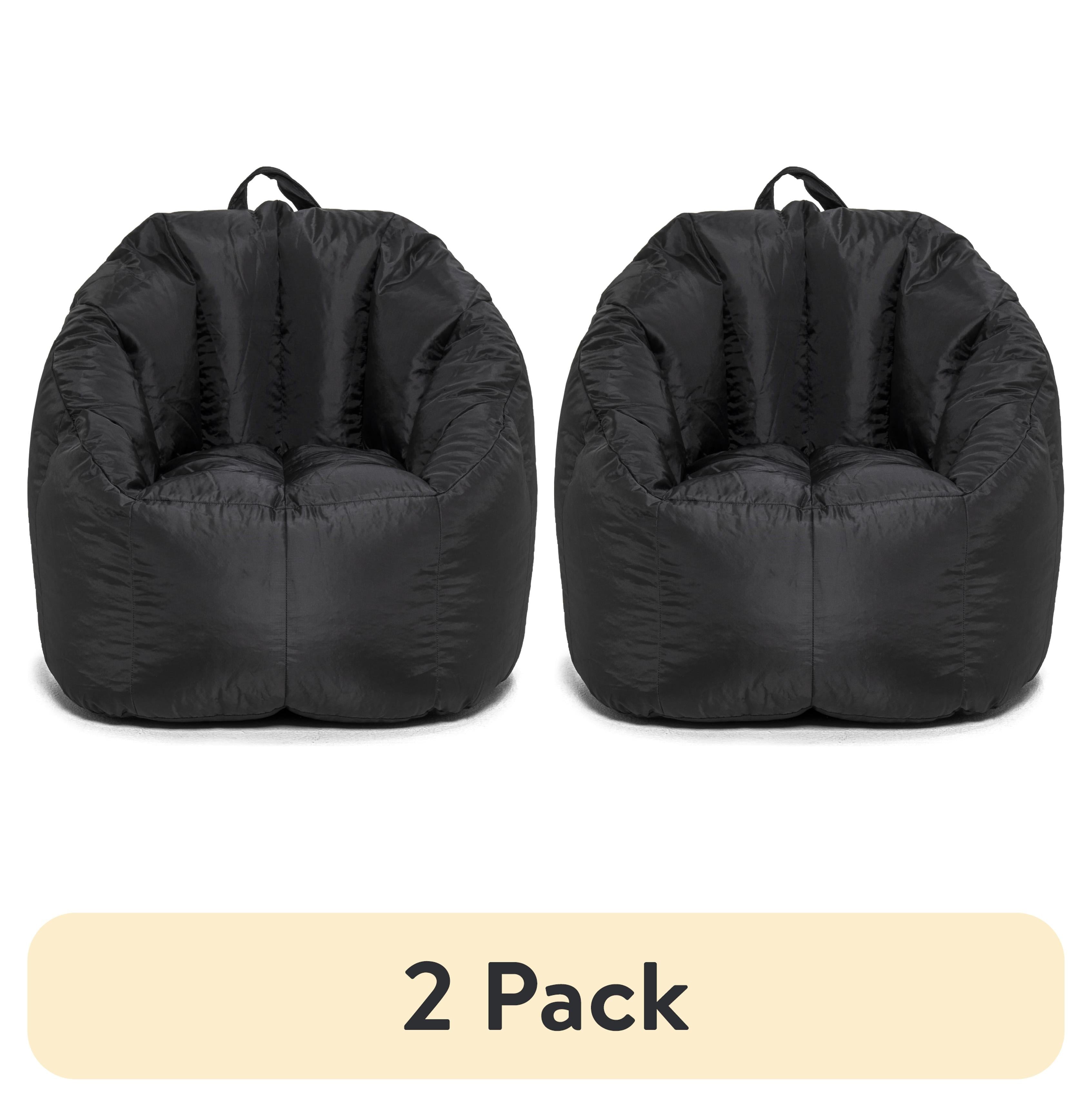 2-pack-Big-Joe-Joey-Bean-Bag-Chair-Smartmax-Kids-Teens-2-5ft-Black_2c55c15b-dfba-42d6-b320-9e7d7e807544.beb8da43a2df40239d82e0f370f66190