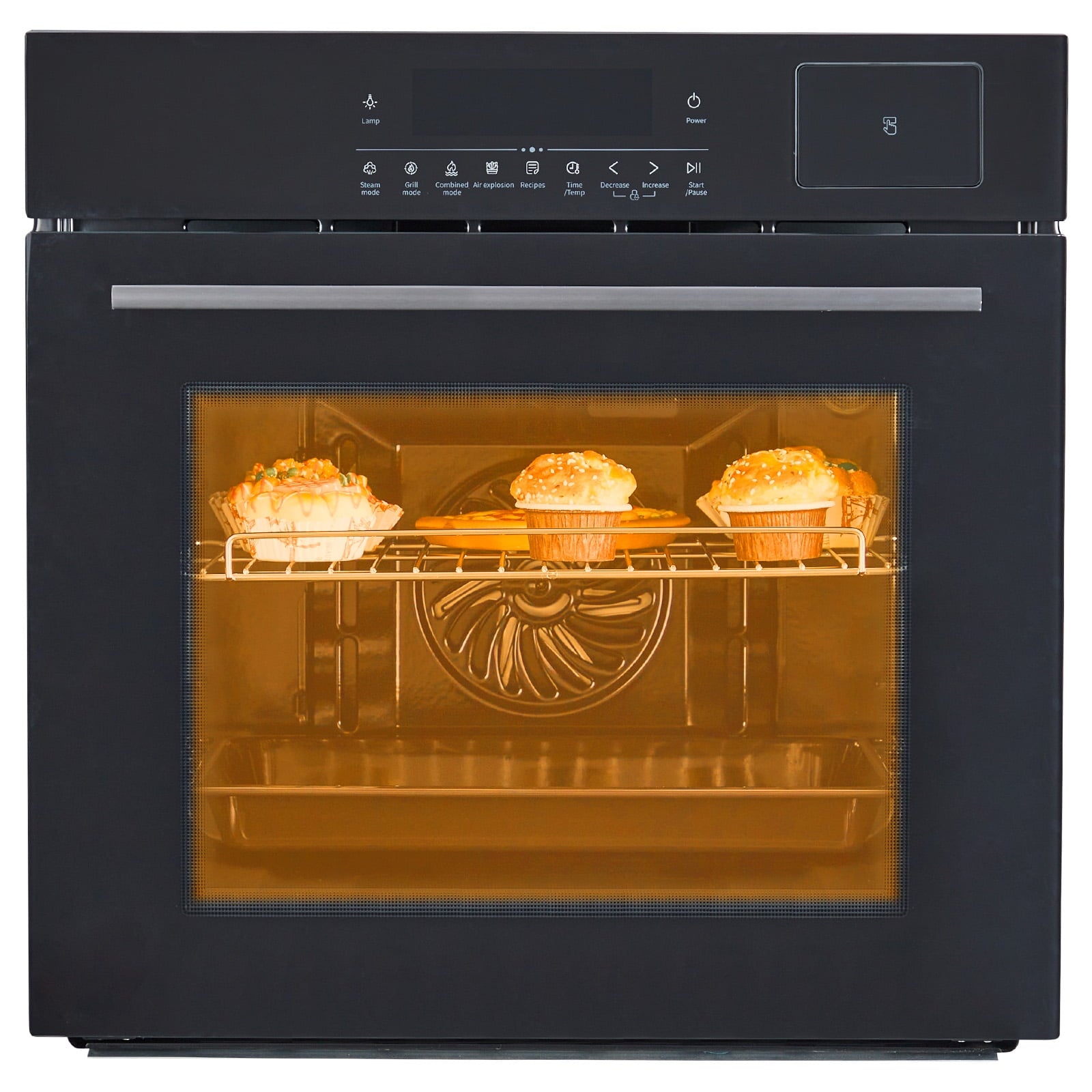 24-Electric-Single-Wall-Oven-70L-Convection-Oven-Air-Frying-2-5Cu-ft-8-Baking-Modes-3D-Surround-Heating-Double-Layered-Glass-Door-Touch-Control-Timer_85572d64-0866-402b-a806-584b19011
