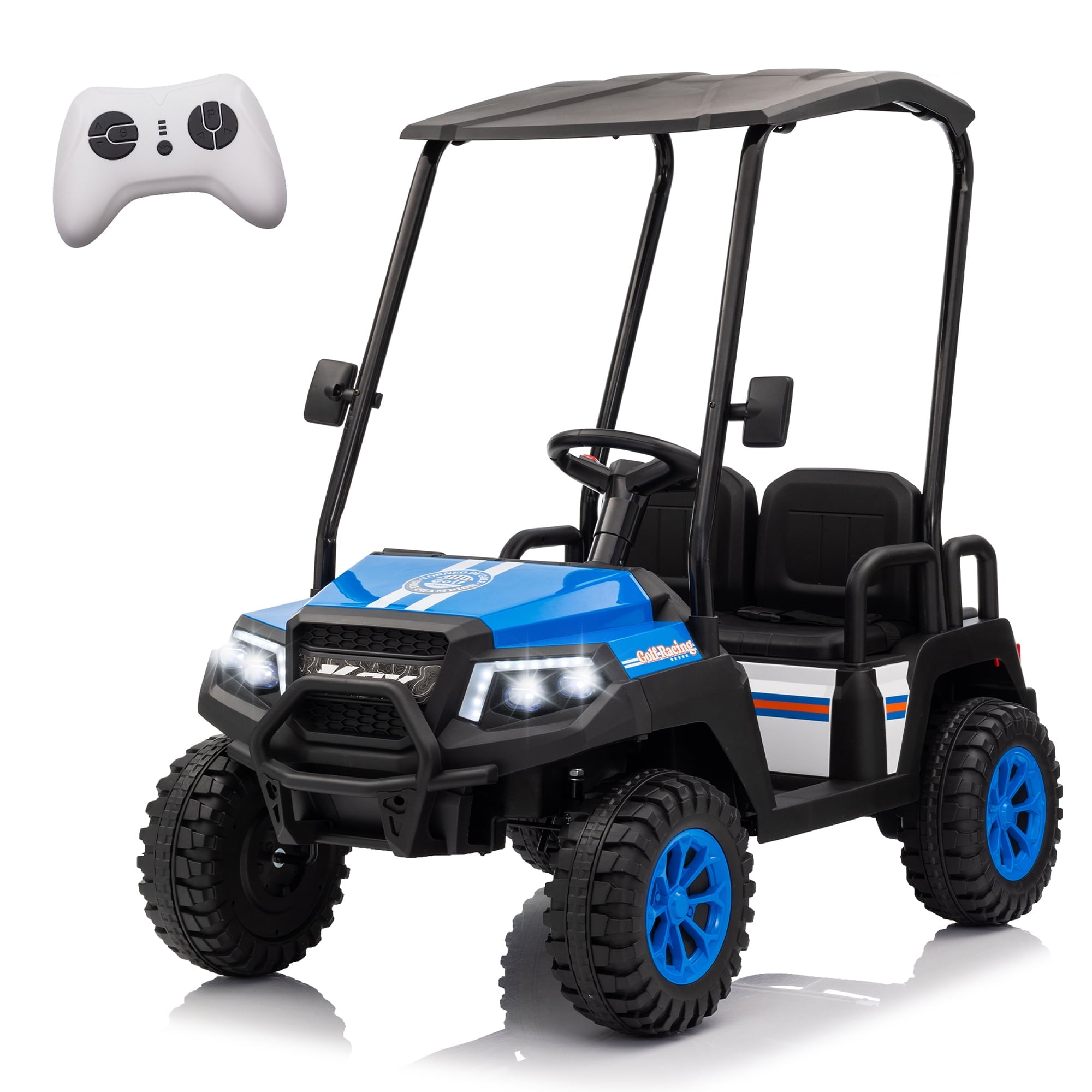 24V-XL-Kids-Ride-Golf-Cart-4WD-Electric-Car-w-Remote-Control-Detachable-Awning-4-Seats-3-Speeds-LED-Lights-Spring-Suspension-Bluetooth-Audio-Blue_69b59aab-8224-46dd-9ee0-f9543fd78278