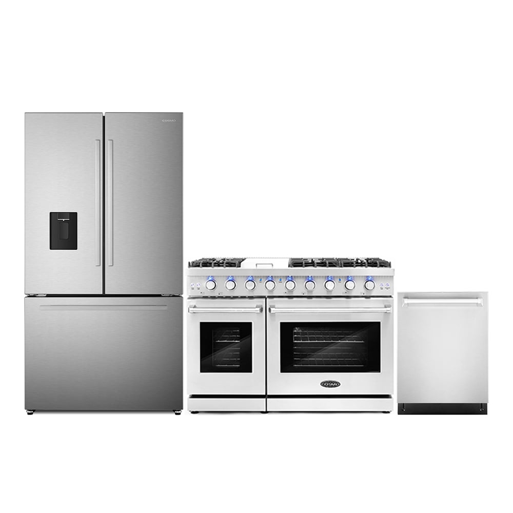 3-Piece-Kitchen-Package-with-48-Freestanding-Dual-Fuel-Range-24-Built-in-Fully-Integrated-Dishwasher-French-Door-Refrigerator_98a74f42-1156-41d2-b32d-b2f415432375.985afc2c814714b4342a