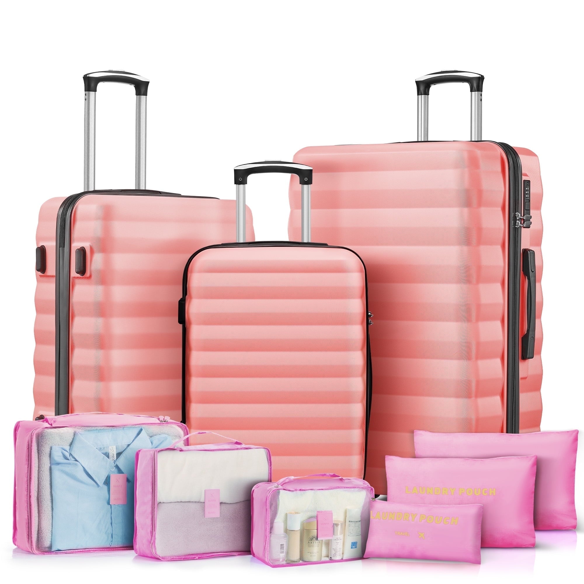 3-Piece-Luggage-Sets-with-6-PC-Organize-Bags-Lightweight-Suitcases-with-Spinner-Wheels-Pink_66995b84-467d-43b0-ac5d-47ed2a065a90.109edd8f7f8f851a4aca32a01f0fbf82