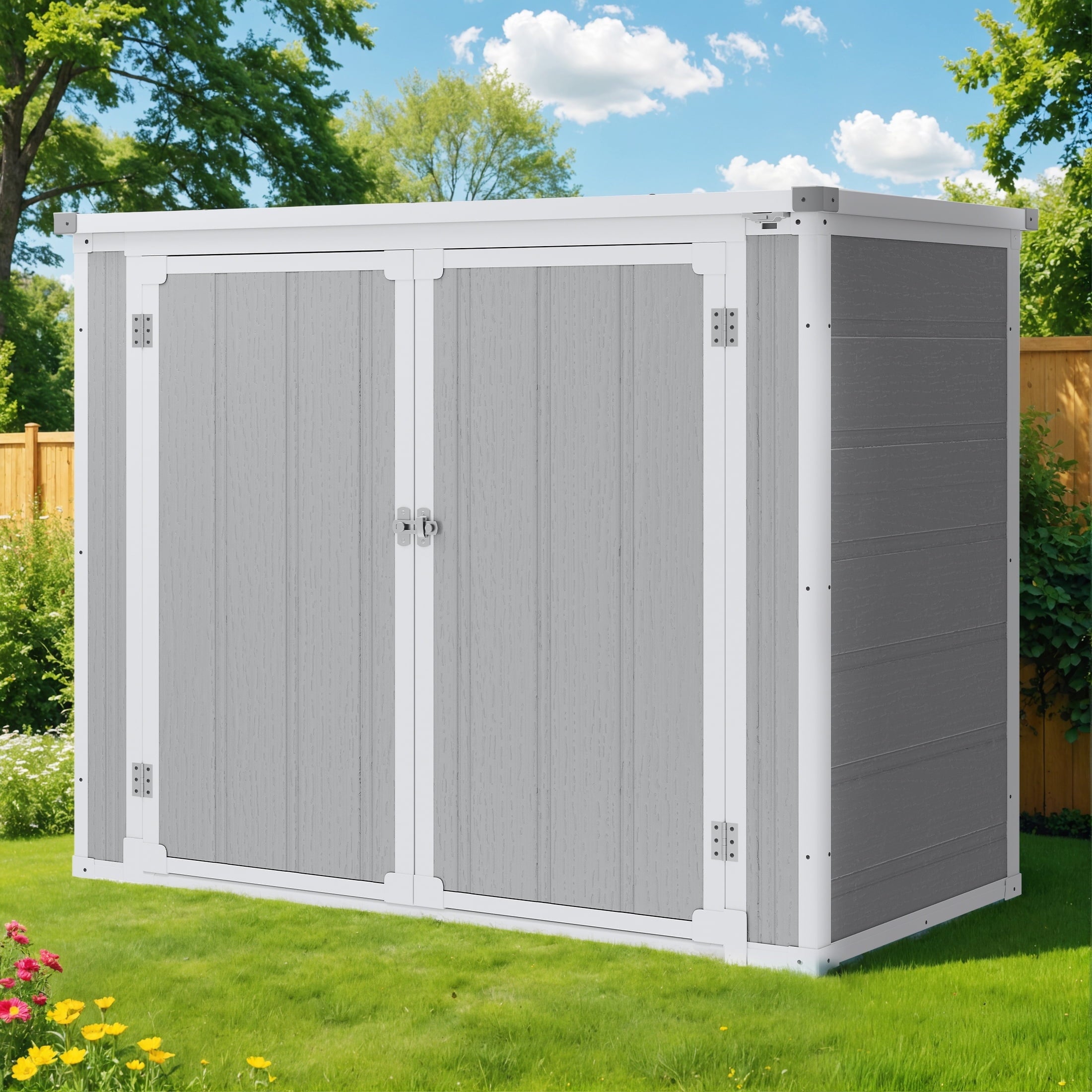51-cu-ft-Resin-Outdoor-Storage-Shed-Plastic-Shed-with-Lockable-Lid-Waterproof-Storage-Box-for-Patio-Garden-Backyard-350-Gal-Gray_f641840a-83a5-4ce3-9cc7-e8d603b658f9.8a0becc723577dab2