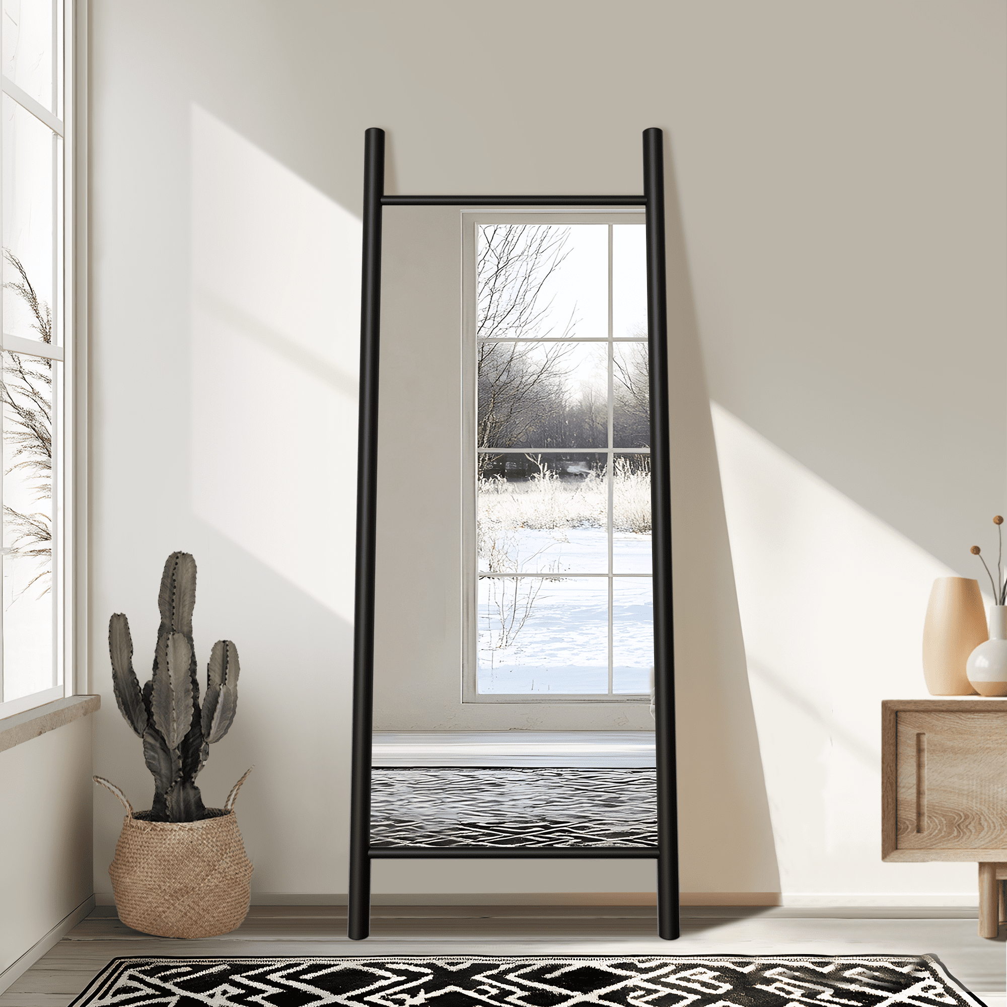 63-x24-Wood-Full-Length-Mirror-Ladder-Rectangle-Floor-Mirror-Black_9fcf5093-9fac-4264-b157-708fc330866d.f14f0acbf612deca7e3943d8d566f85f