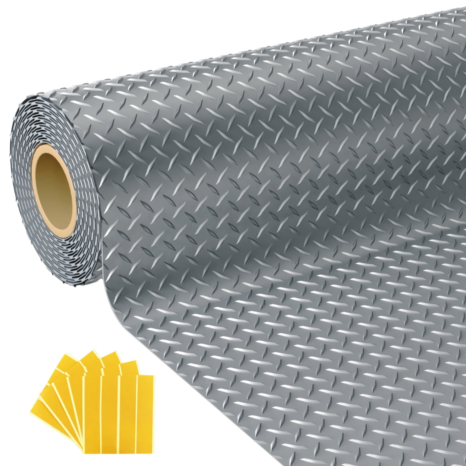 7-5x25-FT-Garage-Floor-Mat-2-8mm-Thickened-Flooring-Roll-Car-20Pcs-Tapes-188SQFT-Diamond-Plate-Non-Slip-Floor-Protector-Mat-Garage-Warehouse-Gyms-Tra_7bbaae65-e50f-4a75-841f-d2bd2dabc