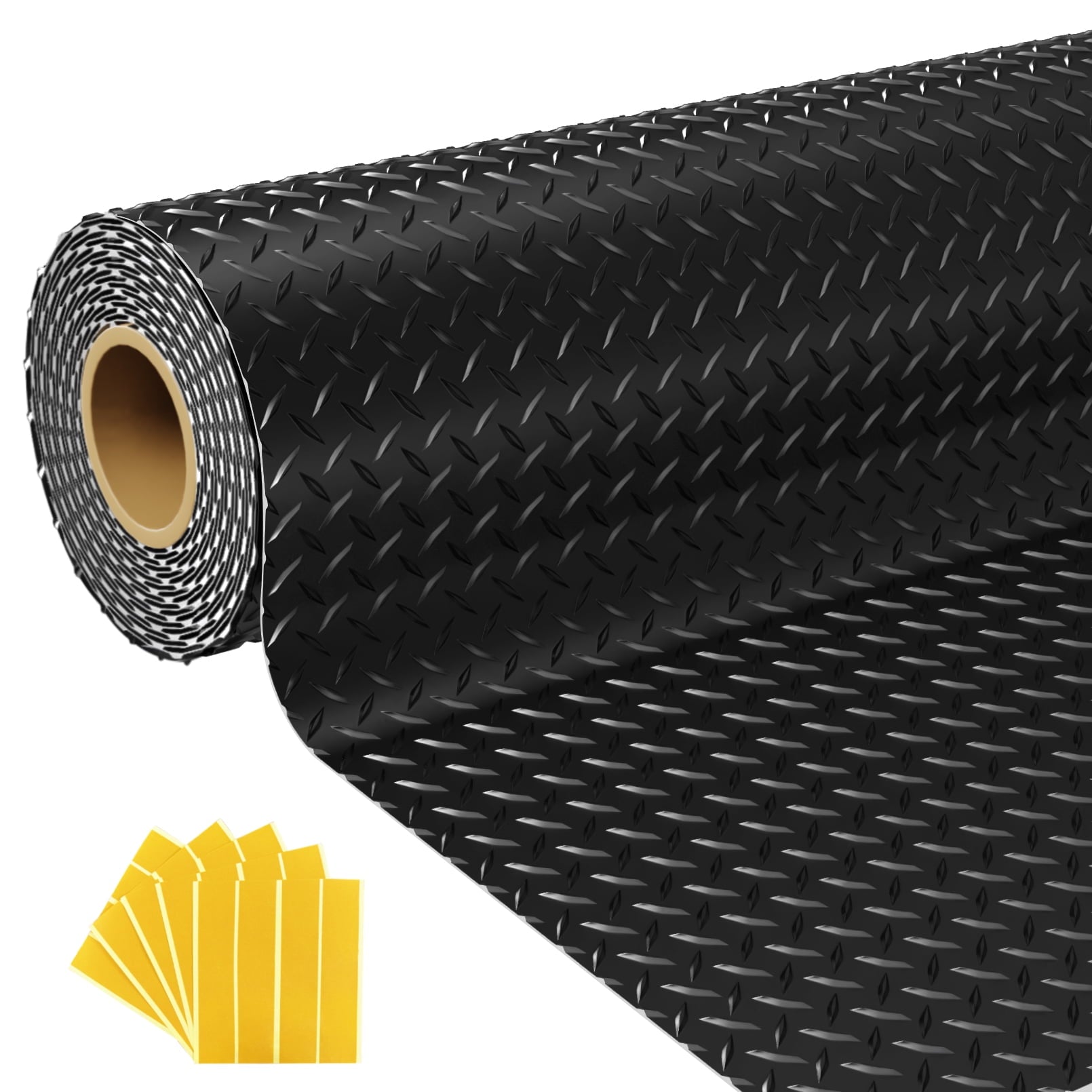 7-5x25-FT-Garage-Floor-Mat-2-8mm-Thickened-Flooring-Roll-Car-20Pcs-Tapes-188SQFT-Diamond-Plate-Non-Slip-Floor-Protector-Mat-Garage-Warehouse-Gyms-Tra_c92271d0-eb7c-4dab-a852-946e15bf1