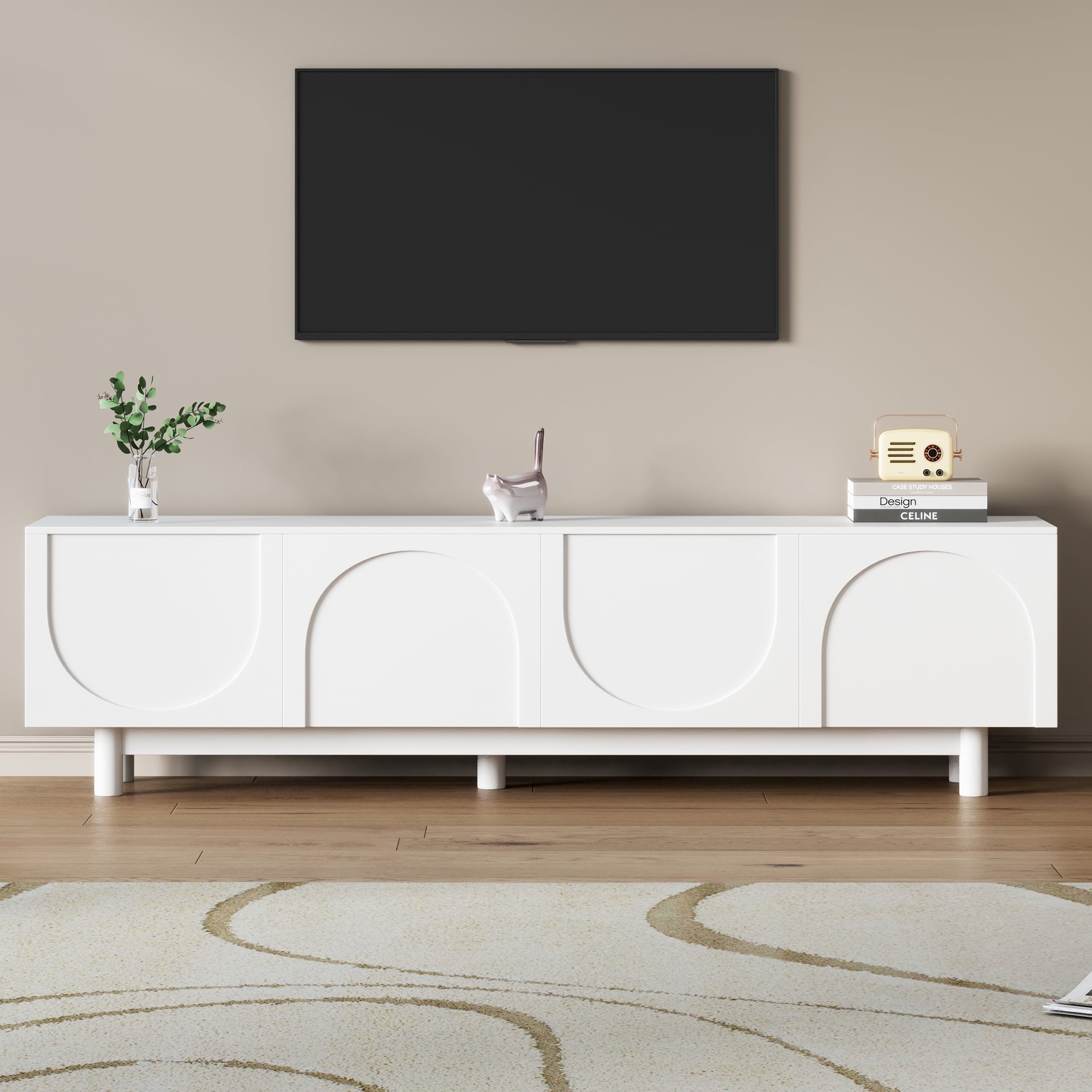 71-Graceful-TV-Stand-Arch-Cabinets-Minimalist-Media-Console-78-TVs-White-Entertainment-Center-Solid-Wood-Legs-Adjustable-Shelves_cf3d6bcf-ae46-4b28-9eff-eea213004422.69ca307094967e5cc