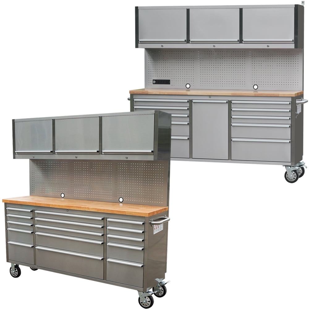72-inch-11-Drawers-Tool-Chest-3-Cabinet-Pegboard-Stainless-Steel-Large-Lockable-Mobile-Workbench-6-Blue-Storage-Bins-Tool-Box-Garage-Workshop-1-HTC72_2454d9ea-a308-4211-8c9c-2f6f1b9e5