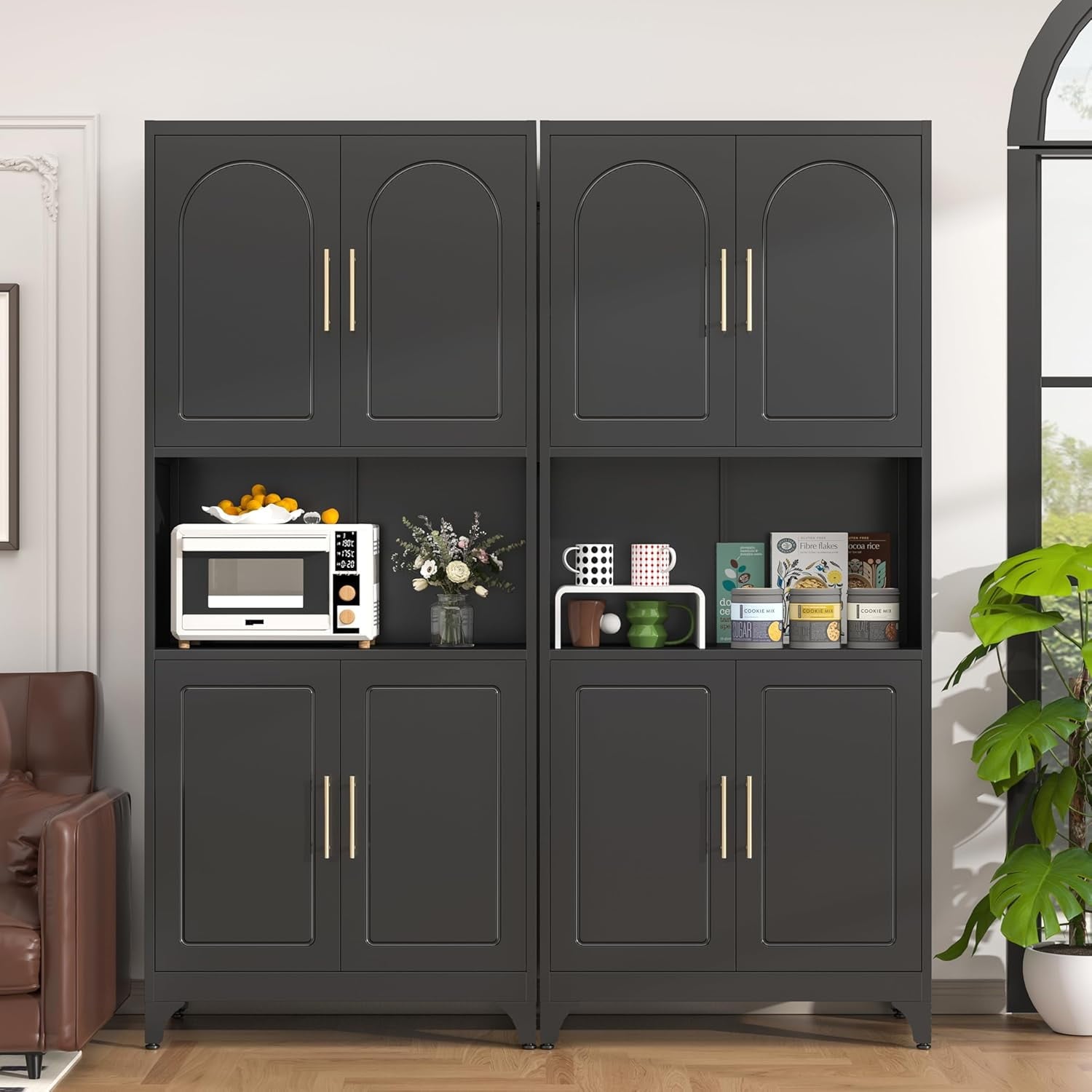 75-Metal-Kitchen-Pantry-Storage-Cabinet-Kitchen-Hutch-Food-Pantry-Cabinet-Microwave-Stand-Freestanding-Larder-Cupboard-Doors-Adjustable-Shelves-Bathr_cf51aadd-d77e-414a-a1e3-a19ad8edd