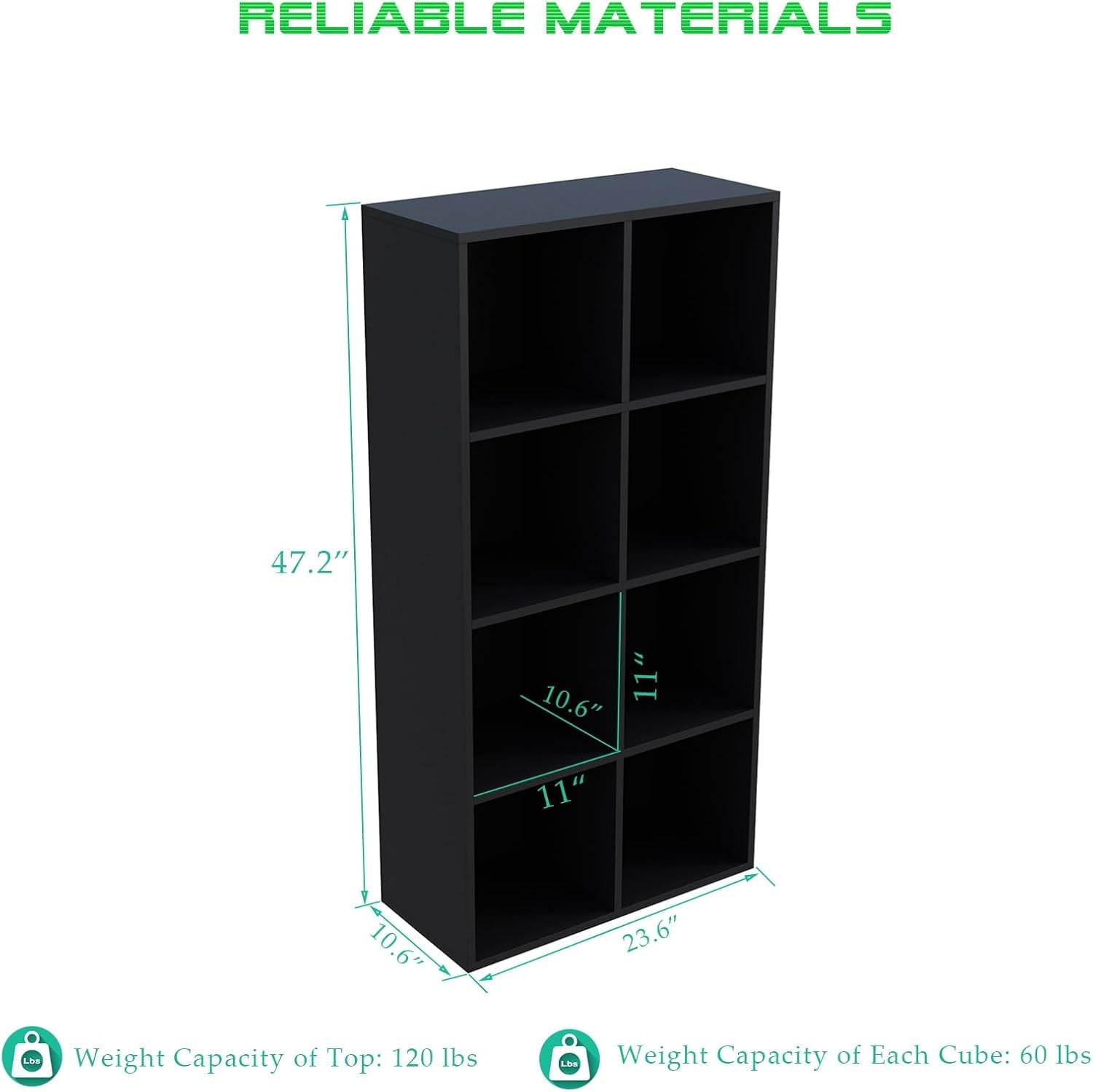 8-Cube-Storage-Shelf-Bookcase-Wooden-4-Tier-Floor-Standing-Open-Bookshelf-Modern-TV-Stand-up-to-55-Inchs-for-Home-and-Office-Black.c49102658202851_f088baa7-fa9b-4463-8cd5-636859a38bbb