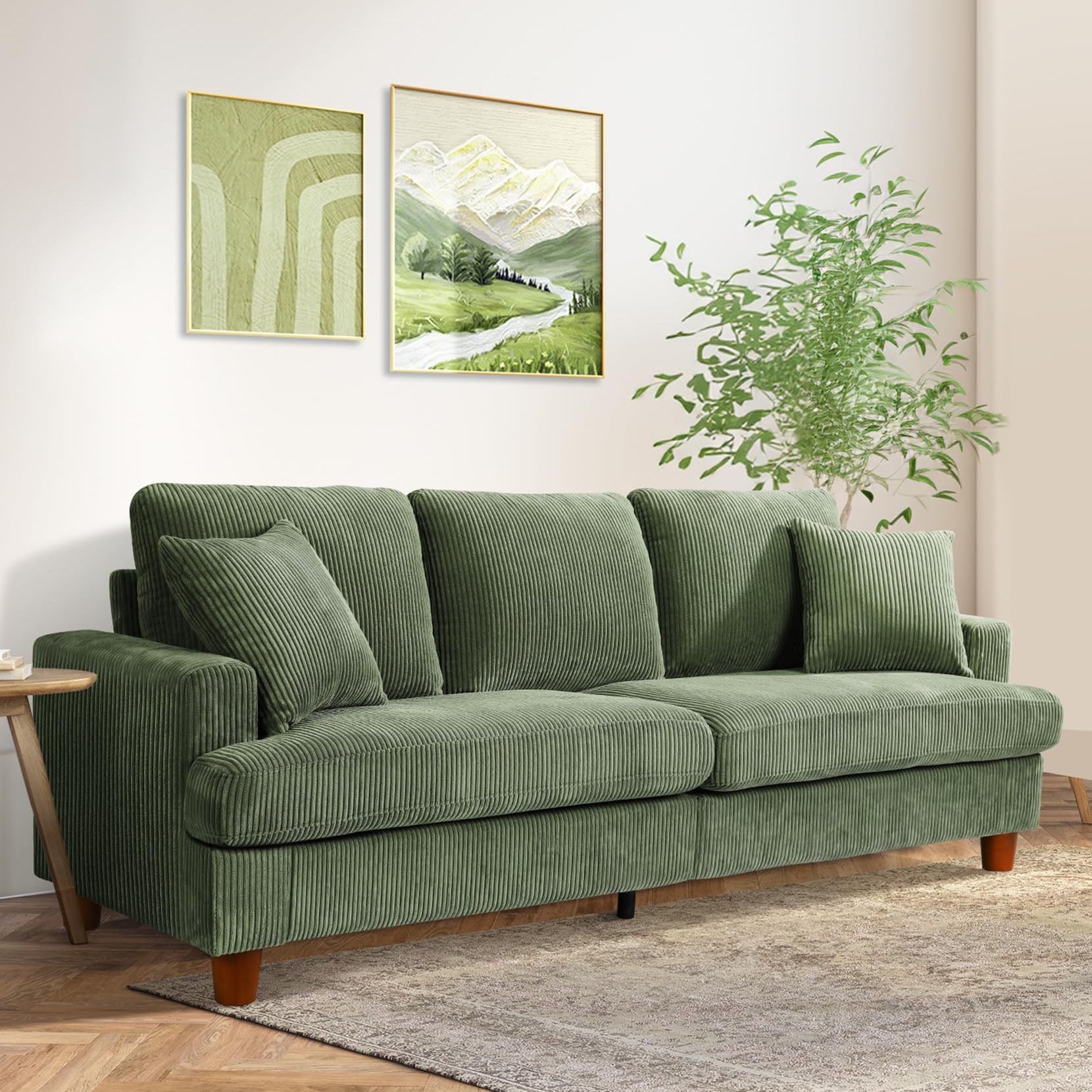 87-Corduroy-Sofa-3-Seater-Sofa-with-Extra-Deep-Seats-Neche-Comfy-Upholstered-Couch-for-Living-Room-2-Pillows-Green_dae05c37-8d55-4abb-8c65-07f6a28ece3f.e4b8f9b8a98057b3aa03ef6e643ae35