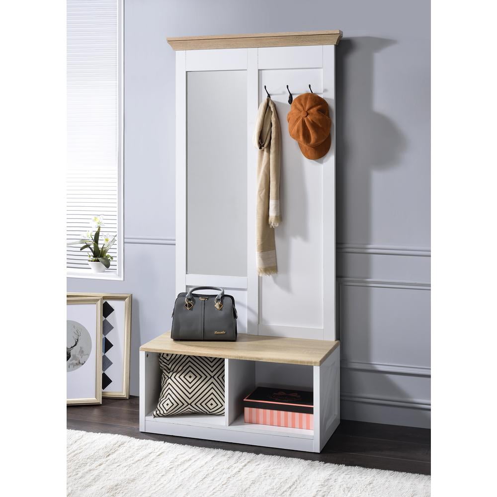 ACME-Melati-Wooden-Fame-Hall-Tree-with-2-Compartments-in-Light-Oak-and-White.923915faae0922bfe9a83299a3a8bfbd_f53f76c3-2003-4970-a1f5-9f74a9eac097