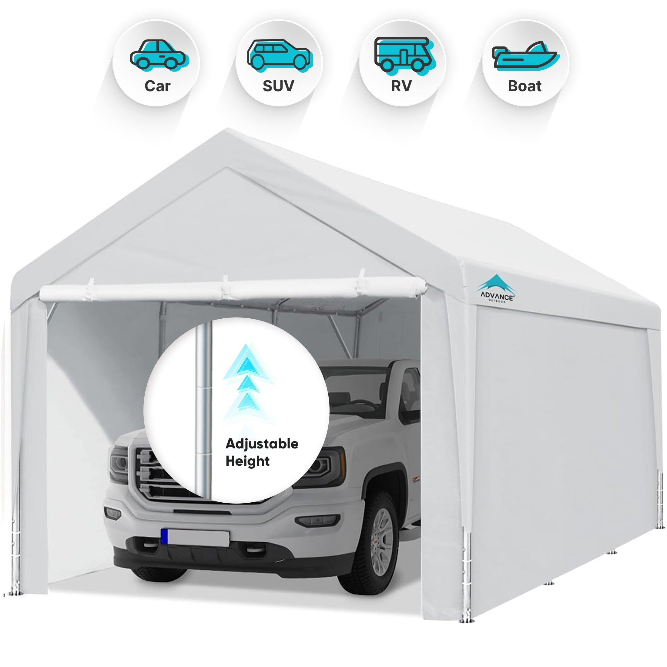 ADVANCE-OUTDOOR-Heavy-Duty-10x20-ft-Carports-with-Removable-Sidewalls-Doors-Adjustable-Height-from-9-5-ft-to-11-ft-White_a5e397e9-6663-4dfb-b1aa-2afee938c4a1.27c3614320c8befb845c7940e