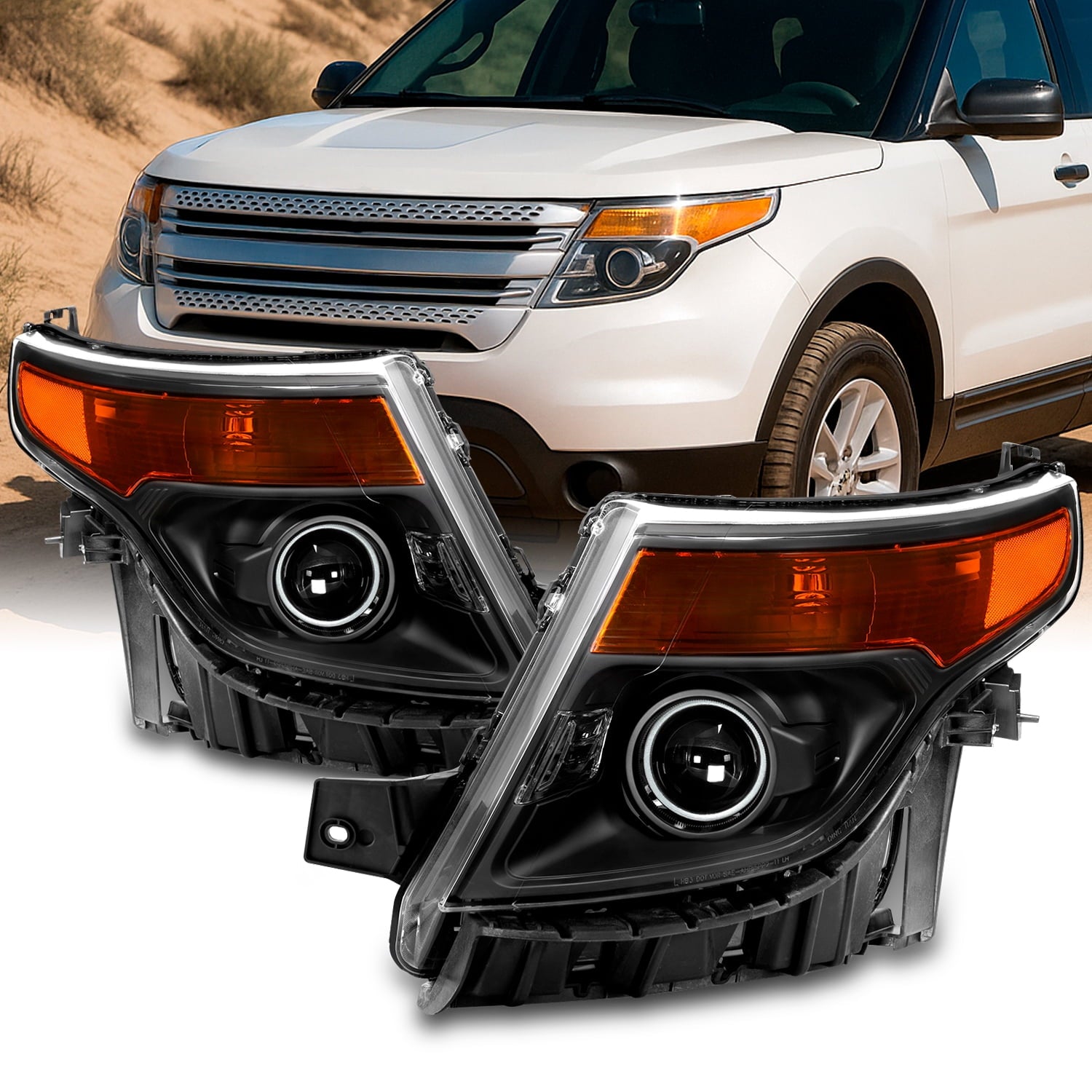 AKKON-Fits-2011-2015-Ford-Explorer-Halogen-Style-Projector-Headlamp-Black-Headlights-Diver-Passenger-Side-Pair_6ad21882-7490-4a72-a07d-4aea06a82e17.707d9affb97fc1056045d51d5281bdf9