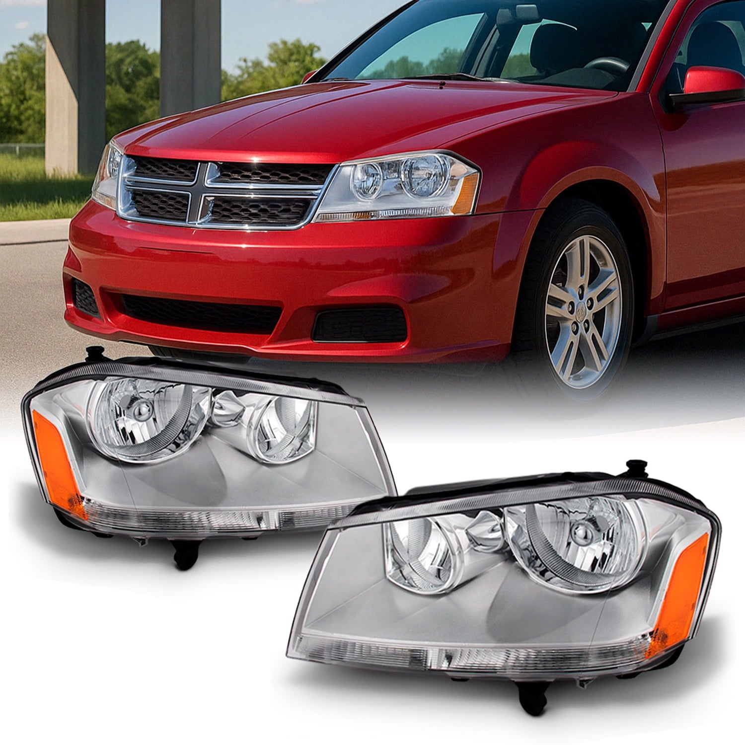 AKKON-For-Dodge-Avenger-OE-Replacement-Chrome-Bezel-Headlights-Driver-Passenger-Head-Lamps-Pair-New_4963d319-333b-4083-8b2a-c929a6821743.8ada566b2cd45a04f852a6ab0c3dc100