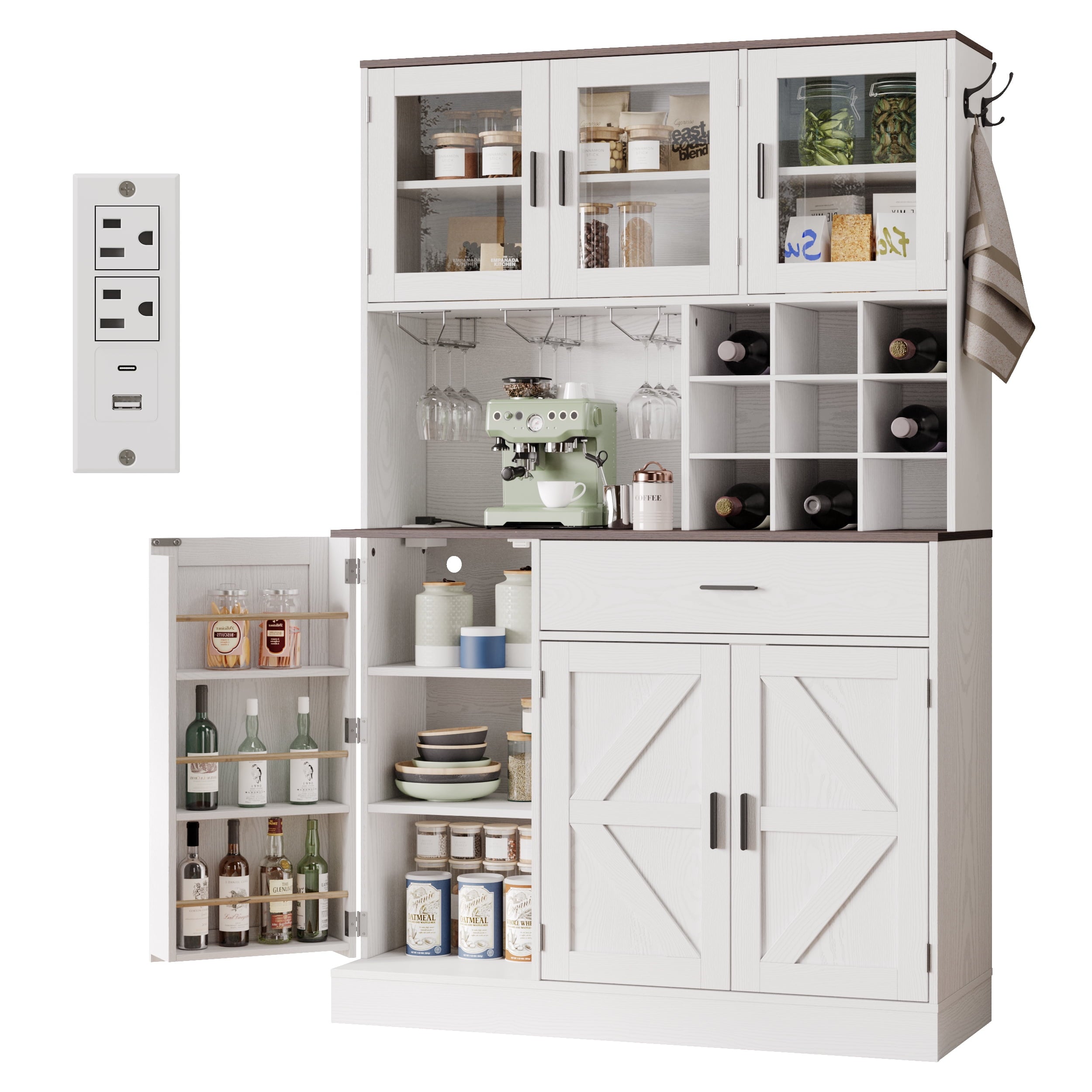 ANCTOR-Kitchen-Pantry-Storage-Cabinet-with-Glass-Door-Kitchen-Hutch-Buffet-Cabinet-with-Drawer-Power-Outlet-Wine-Rack_8fa19023-0900-4dc0-937e-378907a8c649.22f207fcad25670c82293b53a6ef