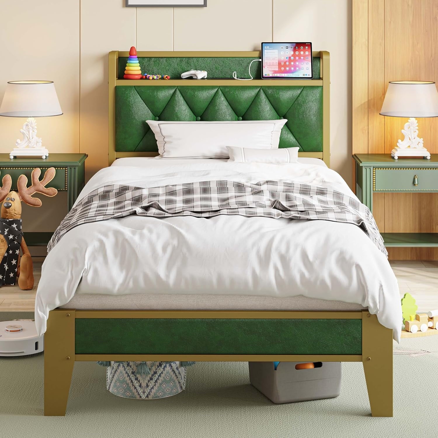 ANCTOR-Twin-Bed-Frames-Storage-Headboard-with-Outlets-Easy-to-Install-Sturdy-and-Stable-No-Noise-No-Box-Springs-Needed-Emerald.caf49fa2b8ef464fbf8_a2758157-59f8-4920-a9b8-7d8e98091d15