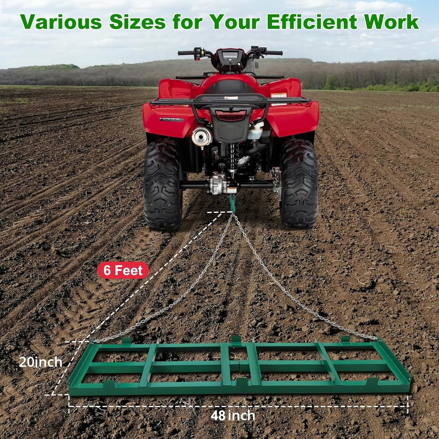 AOILE-8FT-Drag-Harrow-Driveway-Grader-Tow-Behind-Lawn-Rake-with-6FT-Heavy-Duty-Chain-for-ATV-UTV-Tractor-Mower_5bb3b1c4-603e-4d6d-aac2-edb271682f68.91e5b0d37e01637f33e8b88be817e1c9