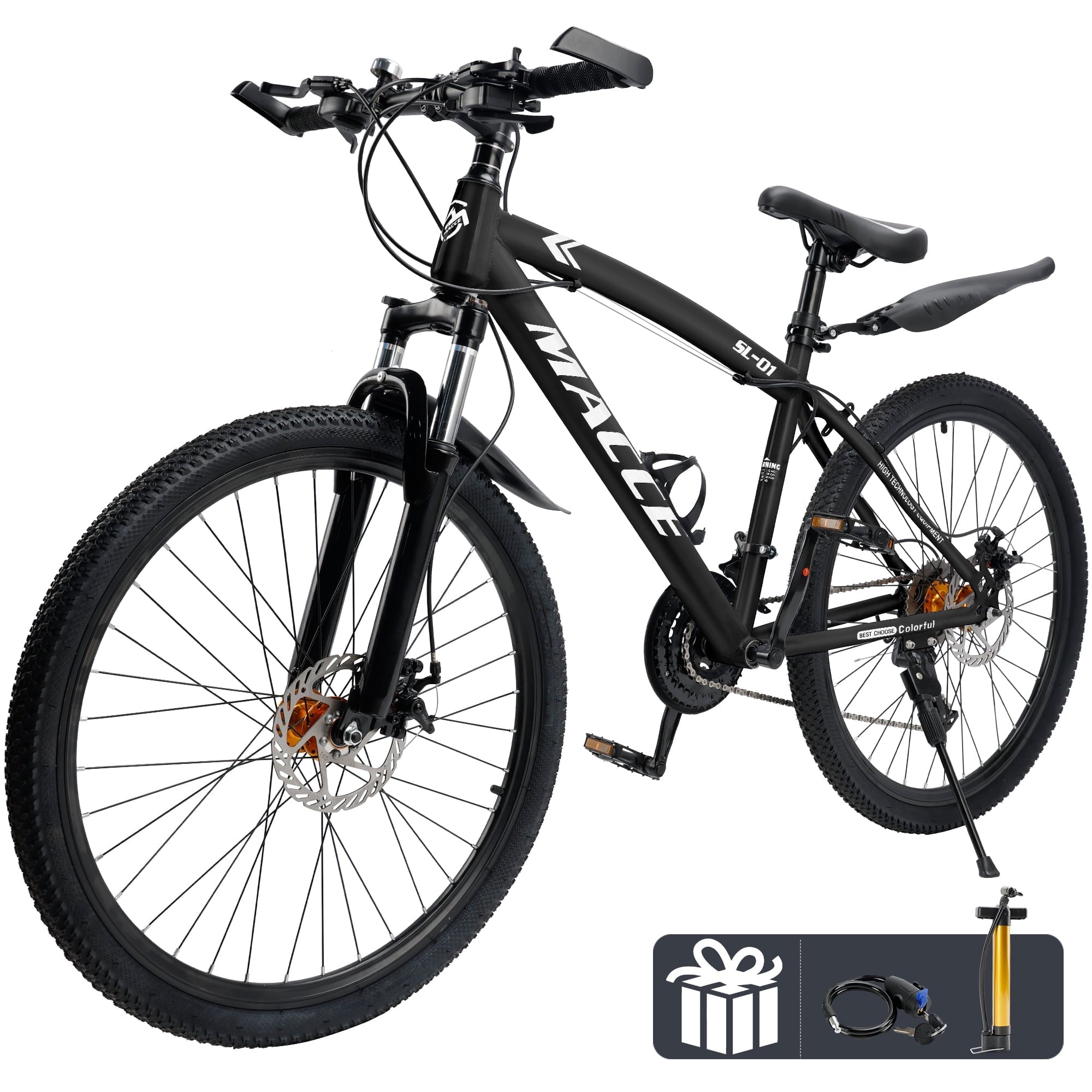 ARTUDATECH-Mountain-Hardtail-Mountain-Bike-Men-Women-26-27-5-inch-Sizes-27-Speed-Twist-Shifting-Front-Dual-Suspension-Comfort-Saddle-Purple-Black-Whi_61dc072f-9101-4d89-ace6-1e868130d
