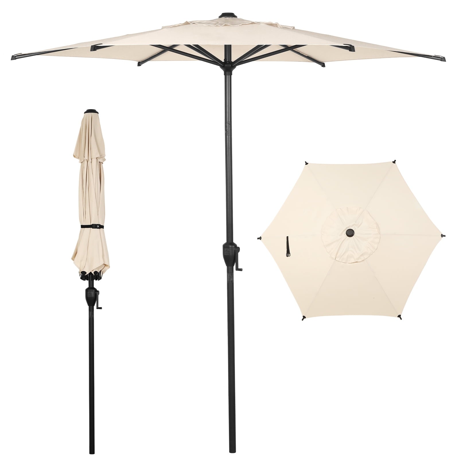 Abba-Patio-7-5ft-Outdoor-Patio-Umbrella-w-Push-Button-Tilt-and-Crank-6-Ribs-Beige_270cbf0a-a9d9-4fe7-affe-a1637bd99dd2.5abc8e3476c7dc841705c6bf36cfa834