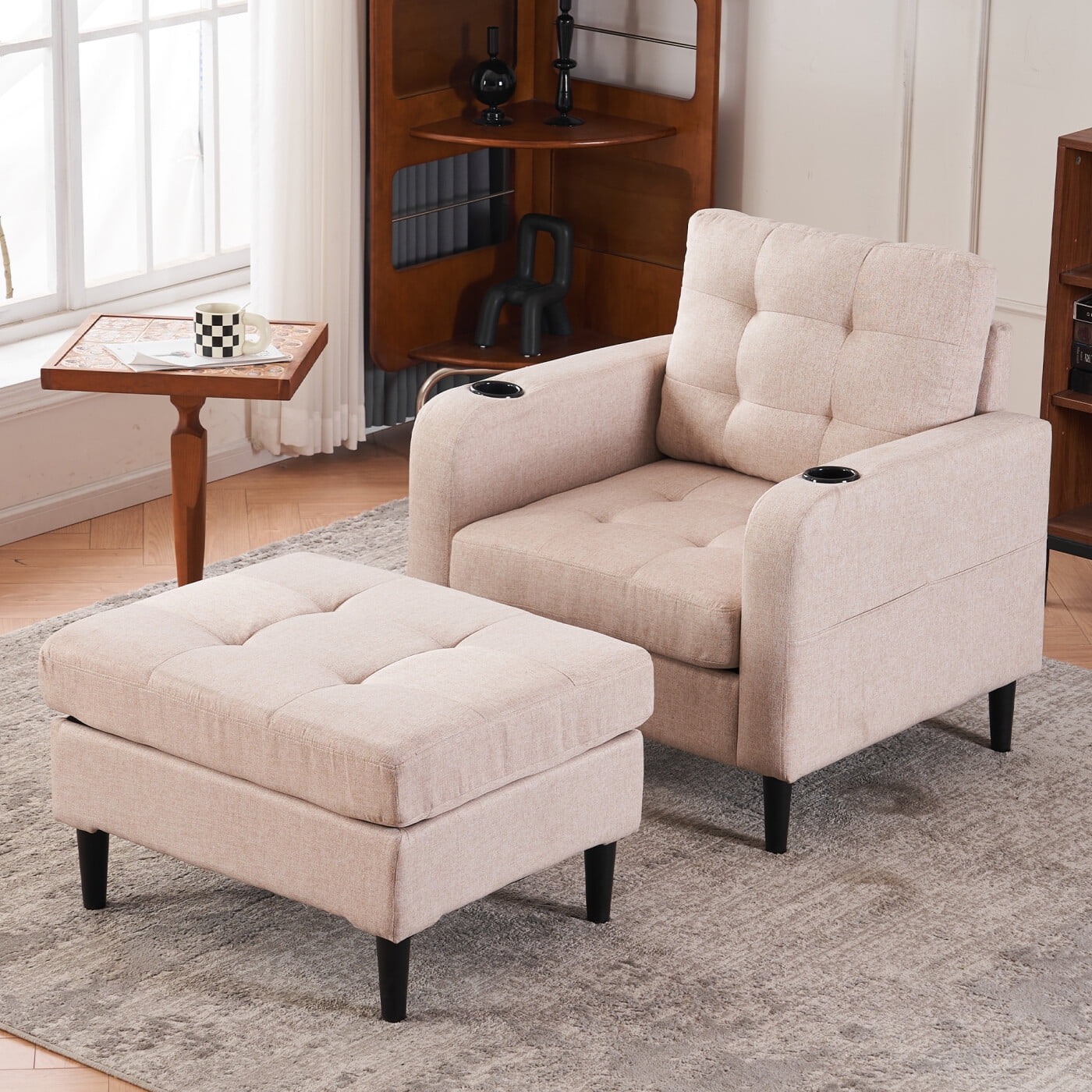 Accent-Chair-Ottoman-Upholstered-Button-Tufted-Armchair-Solid-Wood-Legs-Cup-Holder-Reading-Chair-Side-Pockets-Bedroom-Living-Room-Beige_4636bfa8-1fd8-40e0-864d-cde90b61aafb.797daeb766