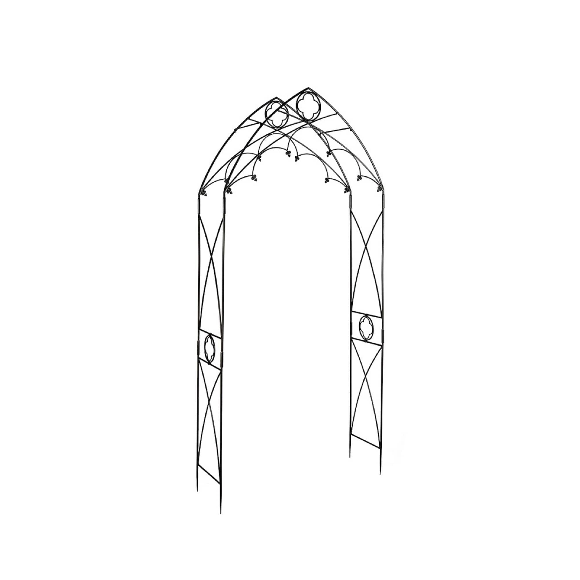 Achla-Designs-Classic-Gothic-Style-Quatrefoil-Garden-Arbor-112-5-Inch-Tall-Graphite-Powder-Coated-Finish_df580984-62d8-4889-9633-16b991e342ba.9392fcb8839220f1e620b7a11d06b531