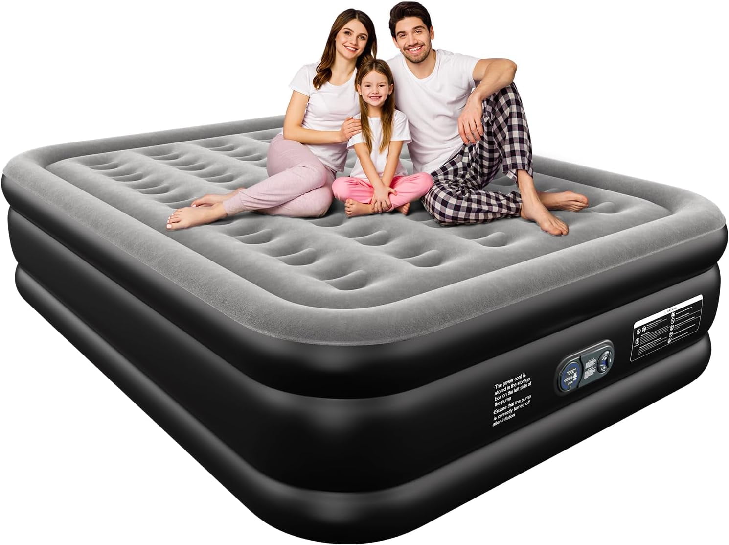 Air-Mattress-18-Queen-Air-Mattress-Built-Pump-Inflatable-Mattress-Soft-Flocked-Top-Portable-Carry-Bag-Adjustable-Blow-Mattress-Guest-Indoor-Travel-Bl_825c74d9-2a26-4545-b5d5-5f93463e4