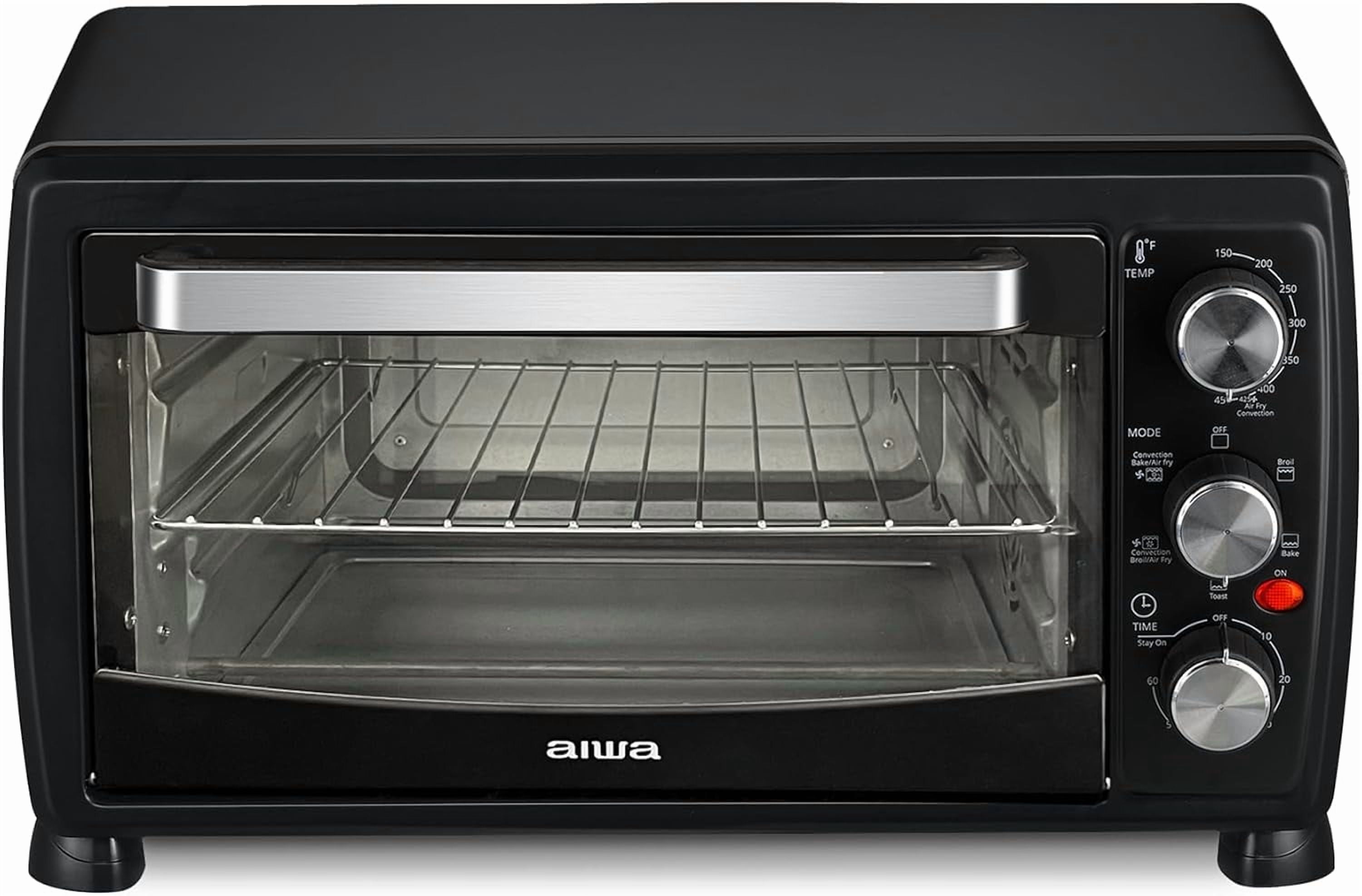 Aiwa-1400W-Black-Toaster-Oven-with-Convection-Technology-5-Modes-Air-Fryer-Bake-Toast-Cook-and-Broil-Temperature-Control-60-Minute-Timer-Knob.20b2_007ab32c-c353-4da8-a144-f38f3d8f5218
