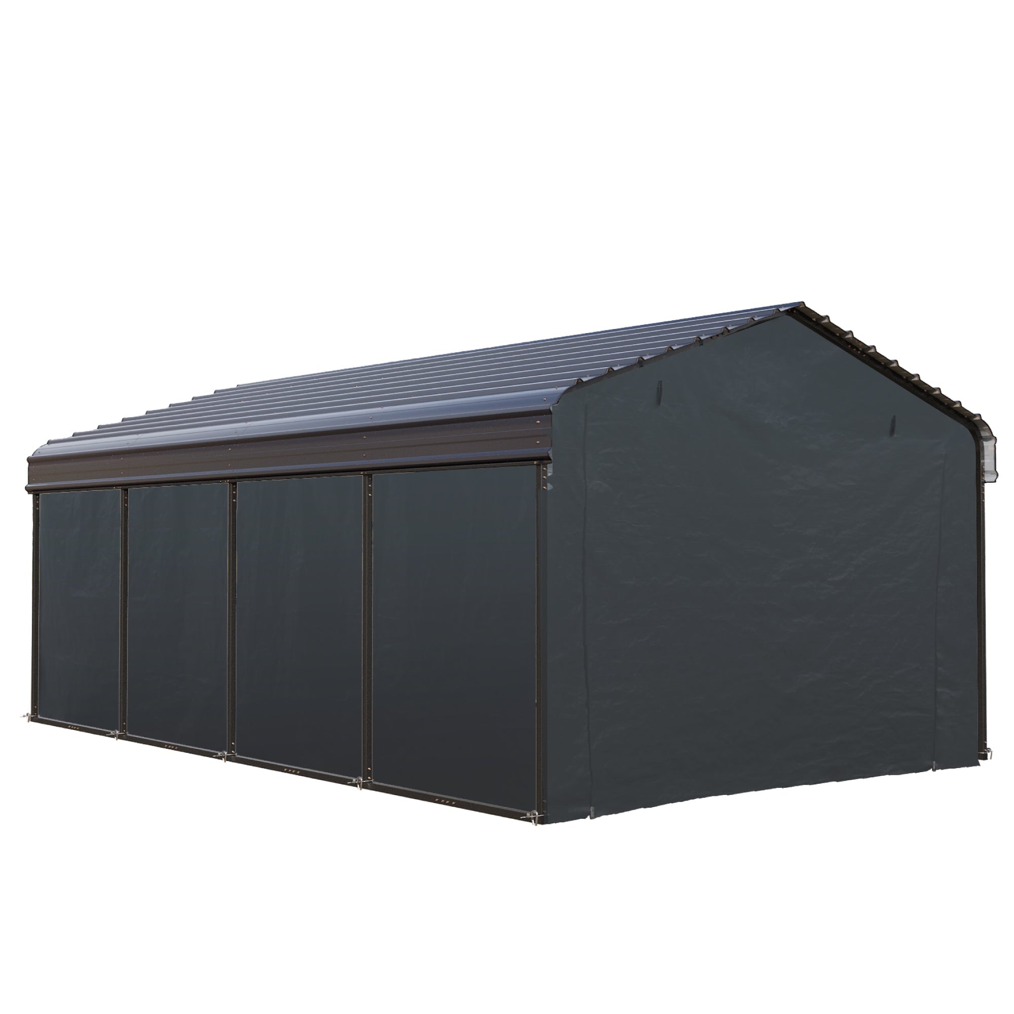 Alpha-Joy-12-x-20-Heavy-Duty-Galvanized-Steel-Carport-with-Side-Walls-Multi-Purpose-Shelter_5e229b6a-f7d7-41aa-9a20-86a243d9fb89.5ebf4117aa69ba63982ea63ca9995dc1