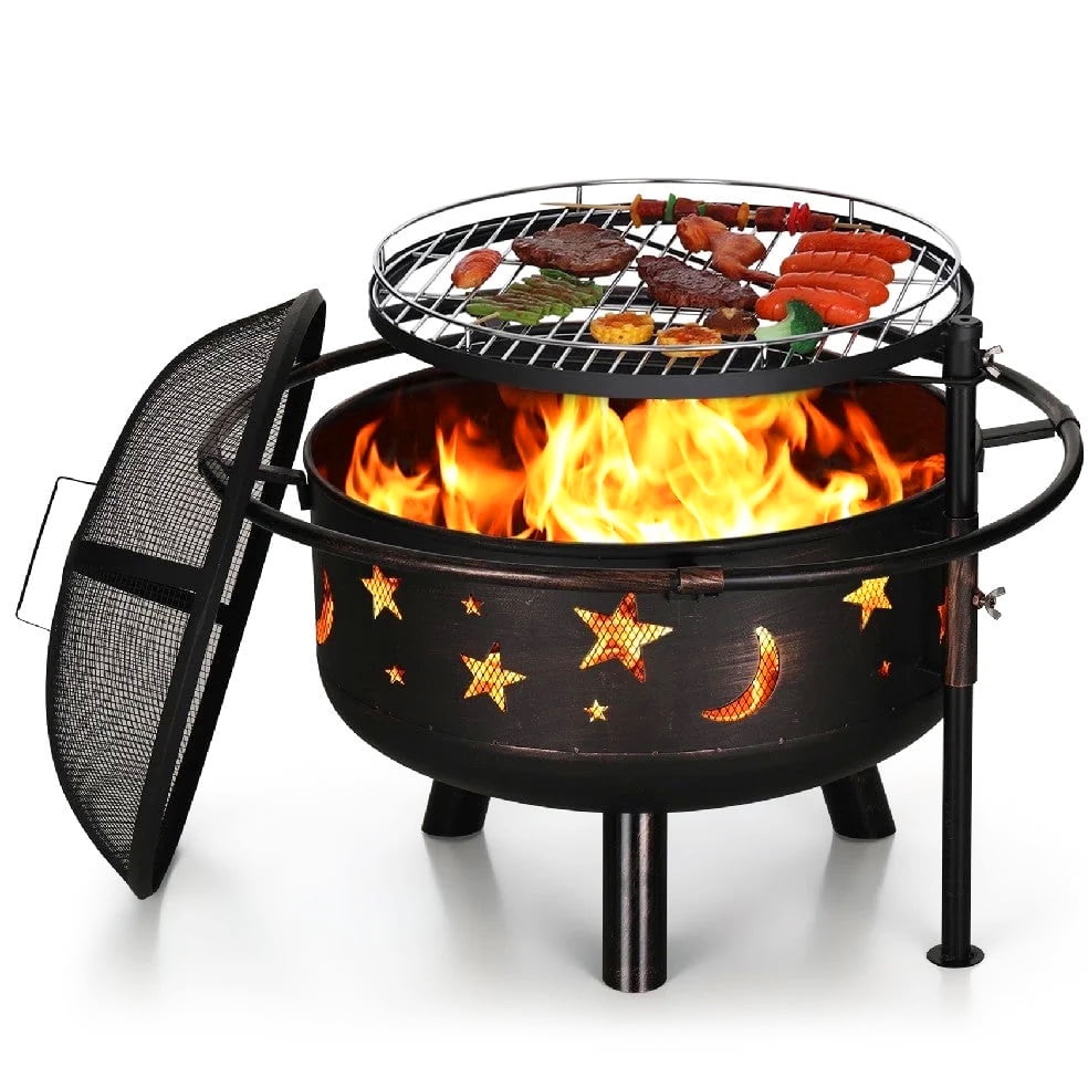 Alpha-Joy-30-2-in-1-Wood-Burning-Fire-Pit-for-Camping-Picnic-Bonfire-with-with-Cover-Poker-BBQ-Net-Black_9e82647b-25a9-4731-9b05-889f8d395a24.352ee1bb70189936005d874b51104e2c