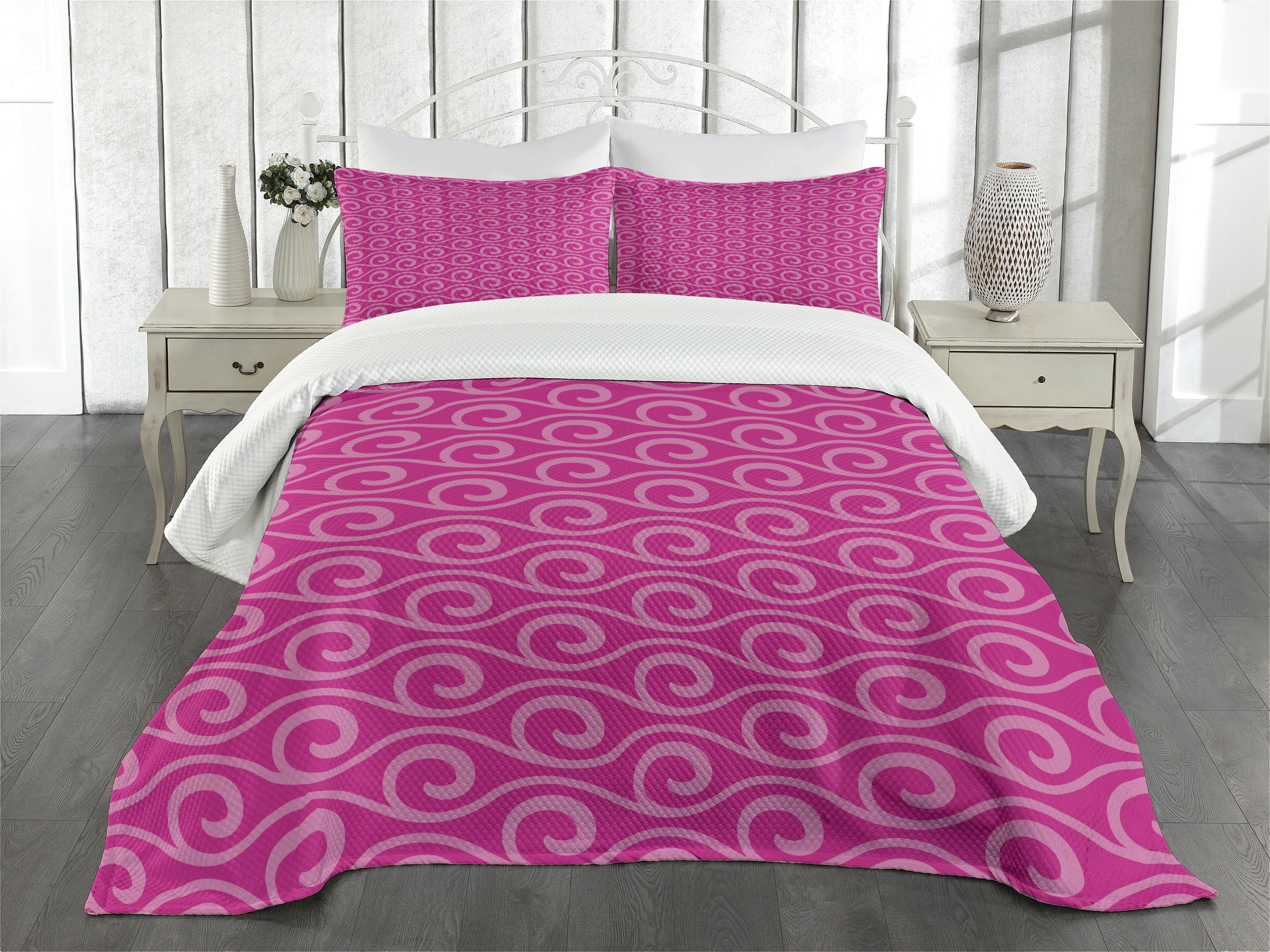 Ambesonne-Hot-Pink-Quilted-Bedspread-Set-3-Pcs-Fantasy-Waves-Curves-King-Size-Pink-Pale-Pink_39475536-0dfe-4262-9ea7-9944d5b40a37.bc004dcd5d2611eac1a21e8f9a348048