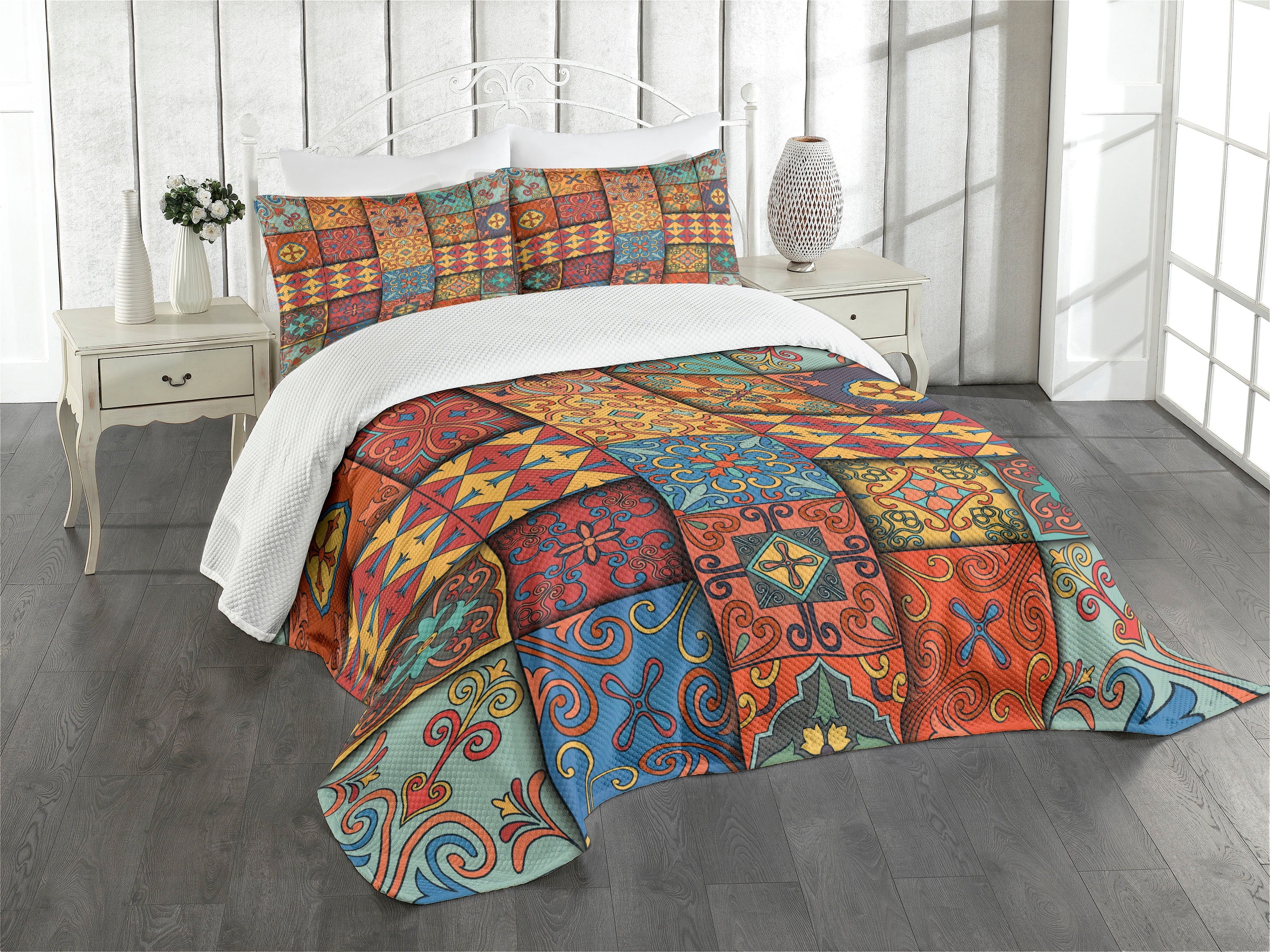 Ambesonne-Talavera-Quilted-Bedspread-Set-3-Pcs-Azulejo-Tile-Squares-Art-King-Size-Multicolor.4302b8eadc60b9025f1c4900a43b3ee6_f1e001f3-aa1e-4660-b6ad-f585a266ce36