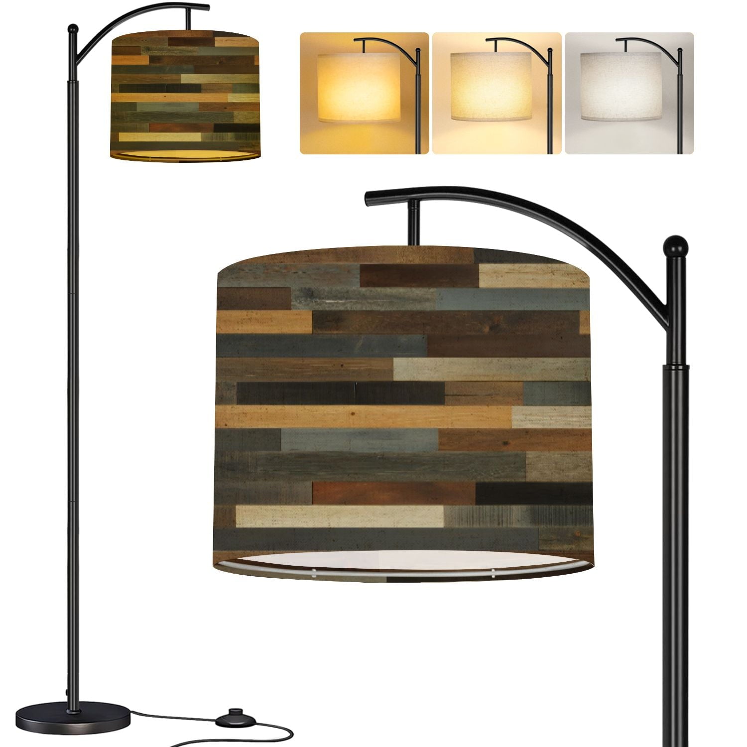 Arc-Floor-Lamp-Reclaimed-Wood-Plank-Neutral-Wooden-Planks-Grain-Details-Varying-Tones-Tall-Modern-Standing-Lamp-LED-Adjustable-Linen-Lampshade-3-Colo_90cd3b2b-9919-4886-b2b9-f4ad9c606