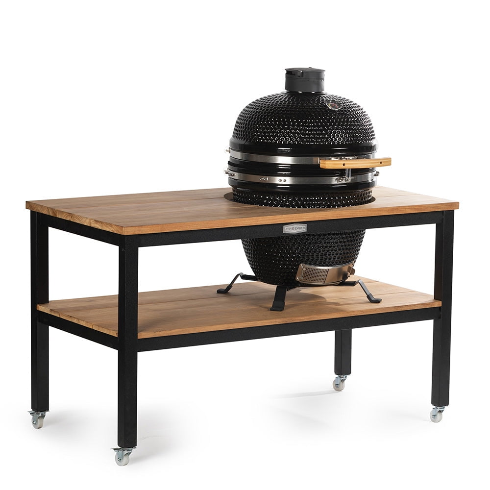 Ash-Ember-18-Kamado-Grill-Kit-with-Aluminum-Table-Grade-A-Teak-Shelves_49a40818-18a2-4f49-aaac-5408e8704fb2.f1e65577ac2d00a9323a3491f64d01ea