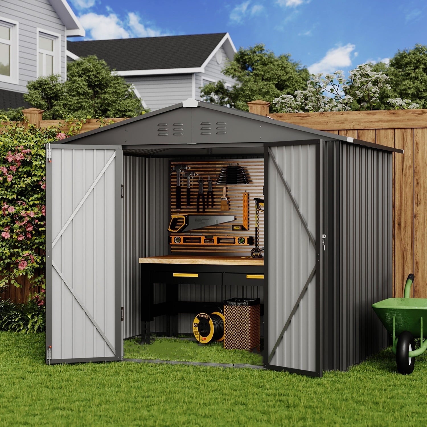 Asofer-Outdoor-Storage-Shed-Clearance-with-Sloping-Roof-8-x-6-Anti-Corrosion-Storage-Shed-House-Gray_5442928c-b471-408a-ad2f-2fb4ec4fd2e0.fe37d95cd20aa0b96ed98b0a450ba6b4