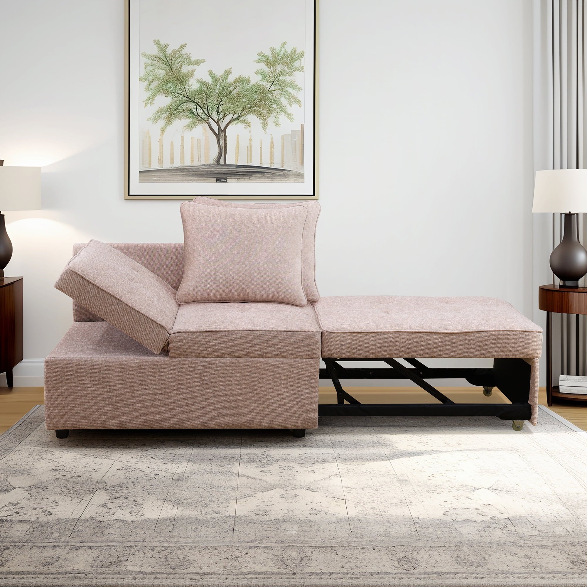 Aukfa-71-Convertible-Chaise-Futon-Pull-Out-Sofa-Chair-Bed-Adjustable-Backrest-2-Pillows-Linen-Pink_a6927b14-ff55-42c4-817b-5c5ca2b53280.53b20b2dab44a3ff76f0e35e2c546686