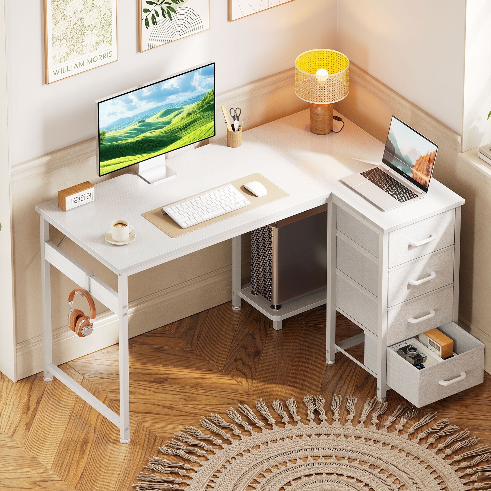 KKL-48-inch-Computer-Desk-4-Fabric-Drawers-Home-Office-Desks-Storage-Writing-Desk-Side-Hook-Kids-Desk-Study-Work-Table-Bedroom-Small-Space-White.e_9c1534a4-6de6-477e-9bdc-c965af7f6d9e