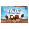 Mini Vanilla  Chocolate Ice Cream Cones, 10 count